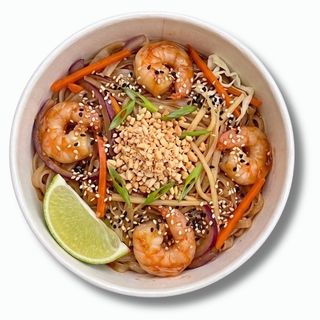 Pad thai z krewetkami