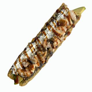 Roll dog z węgorzem