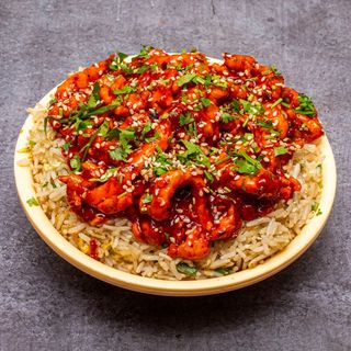 Dragon Chicken With fried rice