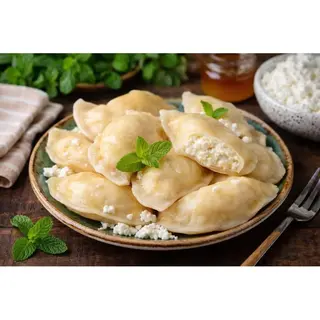 Pierogi z serem na słono na gorąco 1 szt