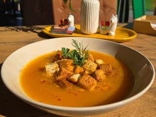 Zupa krem  pieczonych warzyw