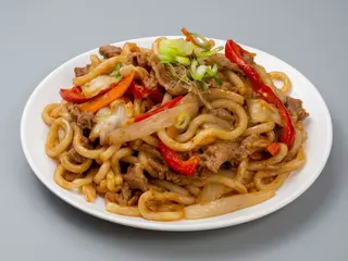 Makaron Udon z kaczką