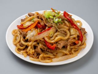 Makaron Udon z kaczką