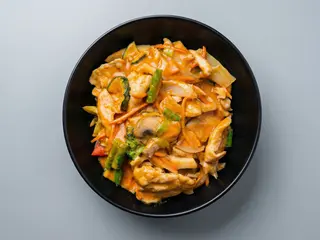 Wieprzowina z czerwonym curry