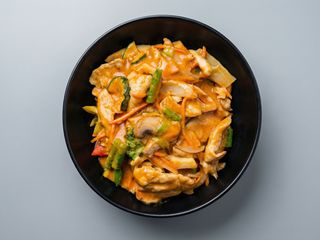 Wieprzowina z czerwonym curry