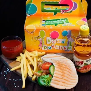 Kid's pudełko - kebab mini