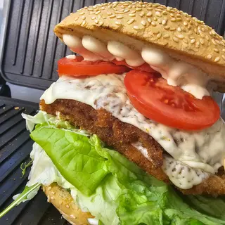Hamburger XXL z dwoma kotletami