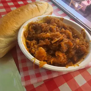 Bigos 500 ml z bułką