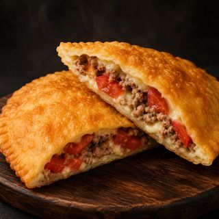 Czeburek kurczak+ser+pomidor