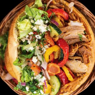 Gemüse kebab bułka standard