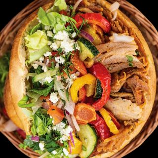 Gemüse kebab bułka duży