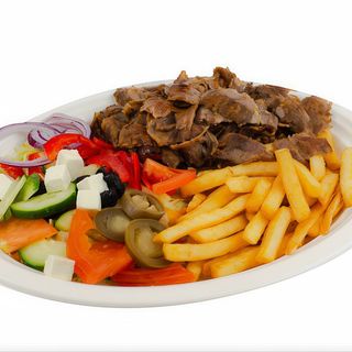 Talerz kebab klasyczny