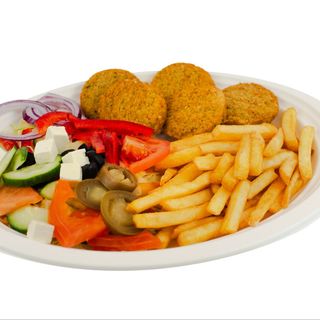 Talerz falafel
