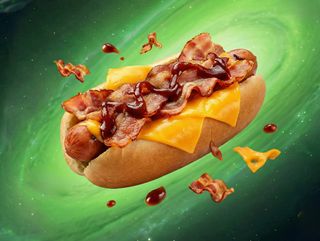 Bacon Cheese Dog