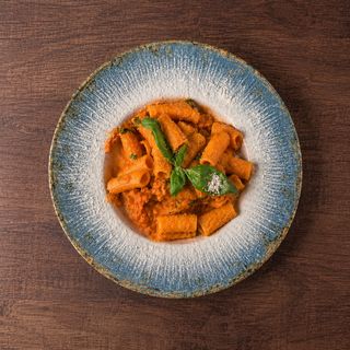 rigatoni salsiccia e mascarpone
