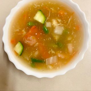 Zupa z krewetkami