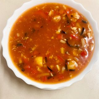 Zupa kwaśno pikantna