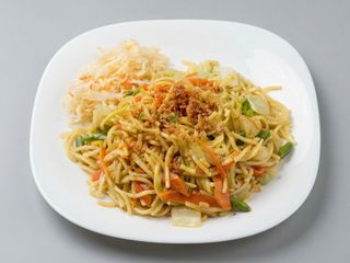 Makaron Udon z romaitościami