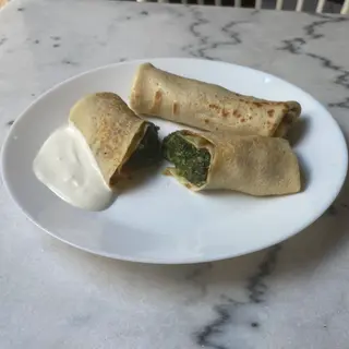 Naleśniki ze szpinakiem