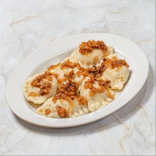 Pierogi ze szpinakiem i mozzarellą