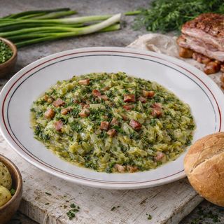 Młoda kapusta z pieczywem