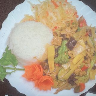 Wołowina z bambusem