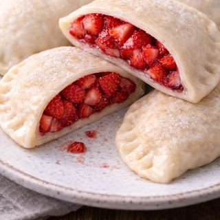 Pierogi z truskawkami