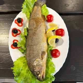 Pstrąg smażony