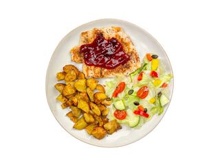 Filet grillowany z żurawiną