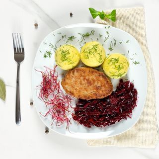 Kotlet mielony po domowemu