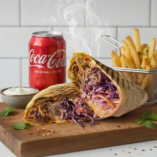 Kebab + Frytki + Napój