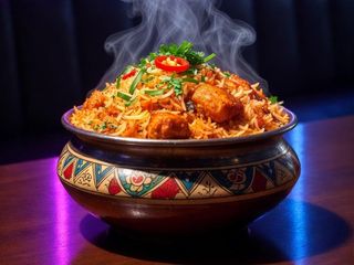 Ryż smażony z kurczakiem