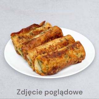Naleśnik z mozzarellą i pieczarkami