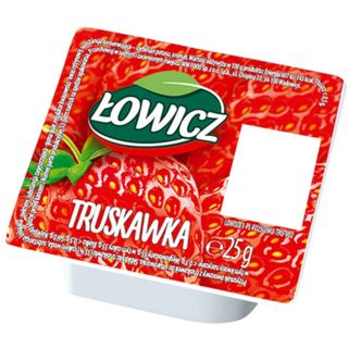 Dżem Łowicz truskawkowy 25g
