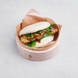 Bao z tofu w tempurze