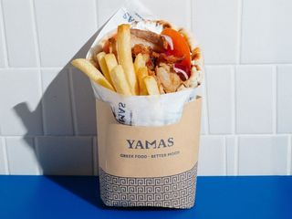 Pita gyros wieprzowy
