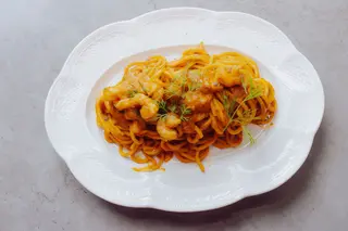 Krewetki à la bisque