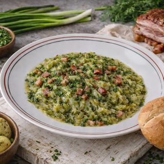 Młoda kapusta z pieczywem