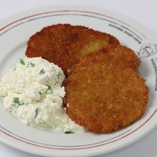 Placki ziemniaczane z twarożkiem