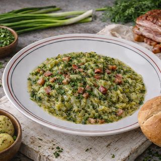 Młoda kapusta z pieczywem