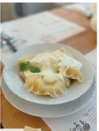 Pierogi z białym serem