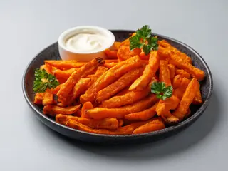 FRYTKI Z BATATÓW-250g-duże