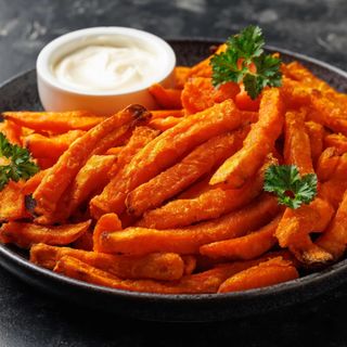 FRYTKI Z BATATÓW-250g-duże