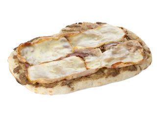 Pinsa Romana, pancetta, provola