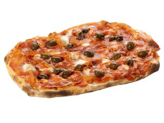 Pinsa Romana, spianata piccante, oliwki