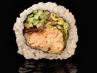 Califirnia Salmon Tempura