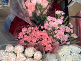 Bukiet z 25 goździków