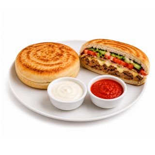 Ufo burger wegetariański