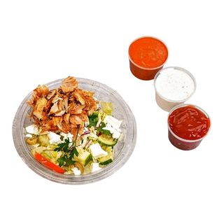 Sałatka z kurczakiem