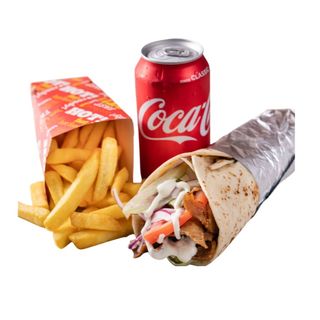 Zestaw 1 – Rollo Standard + Frytki + Napój